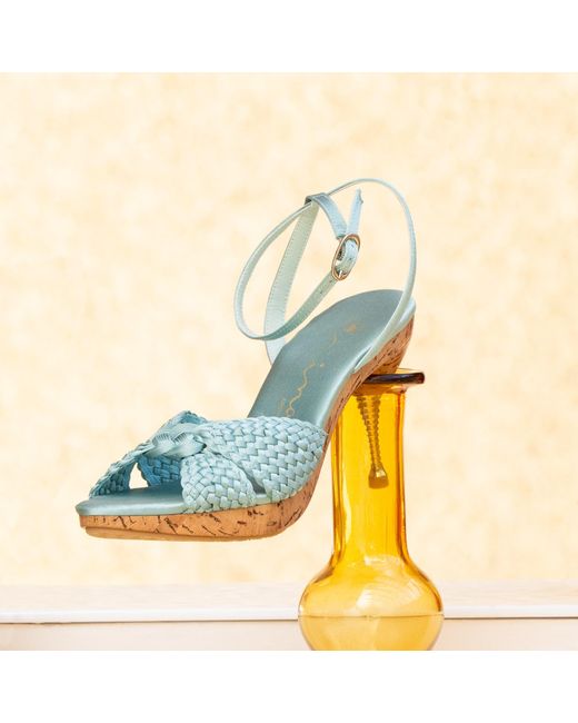 Nina Blue Empire-aqua