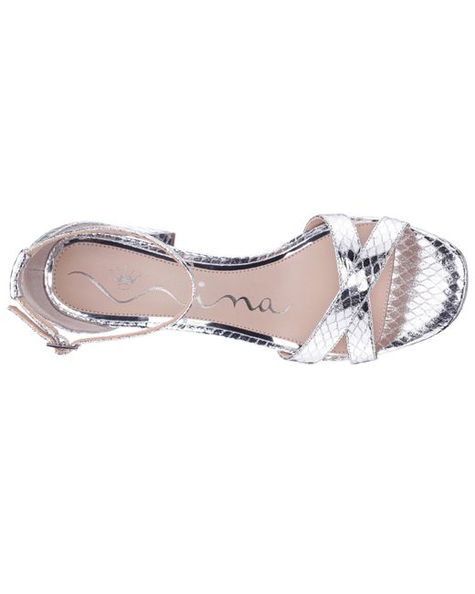 Nina Metallic Beau-silver