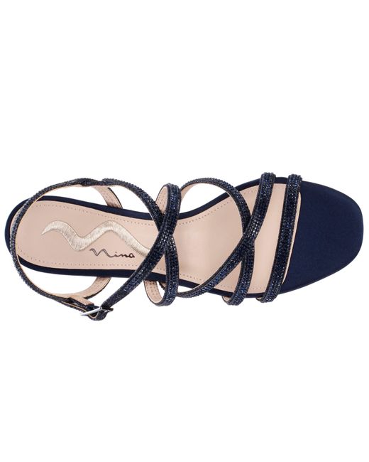 Navy dressy shop sandals