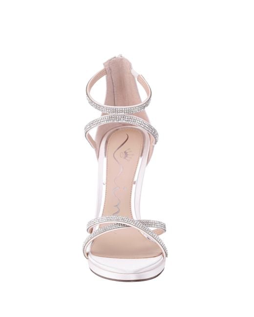 Nina Metallic Ryann-ivory