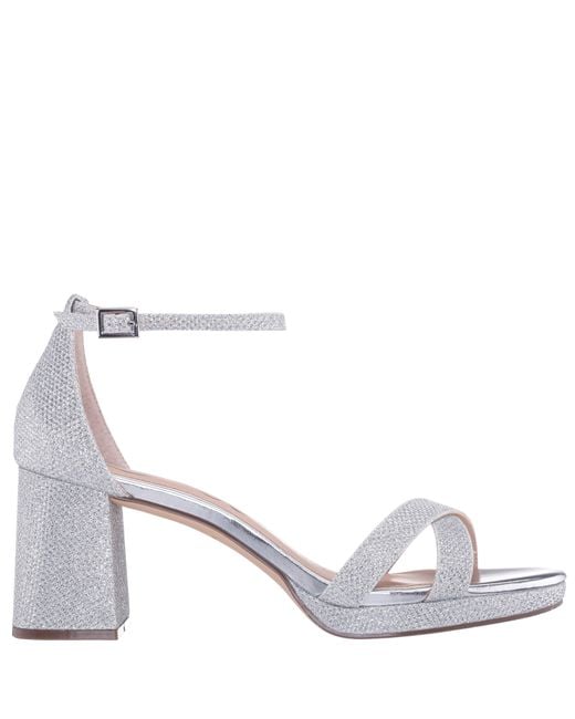 Nina Metallic Berneta-silver