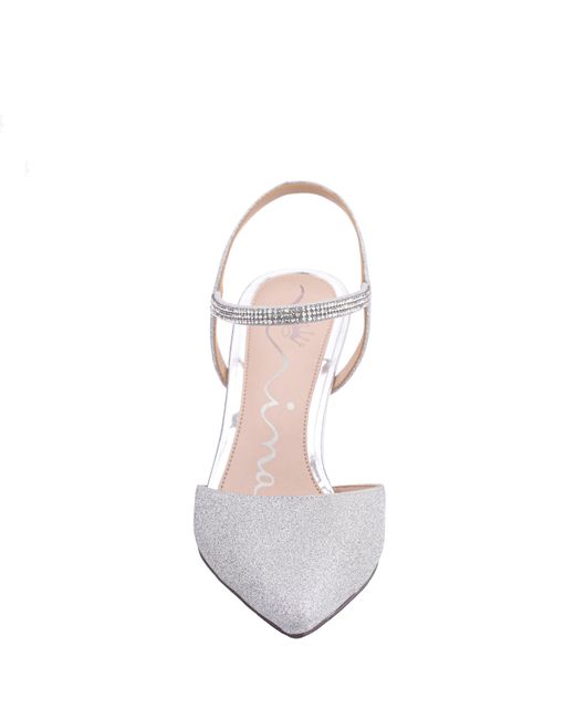 Nina Metallic Taisha-silver