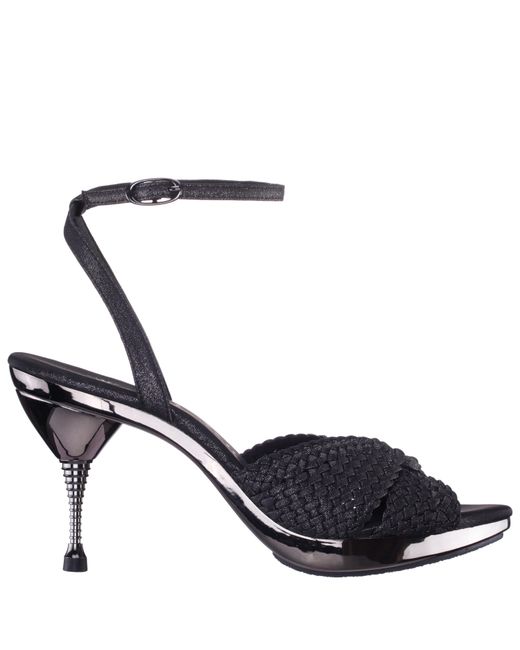 Nina Blue Empire-black/silver