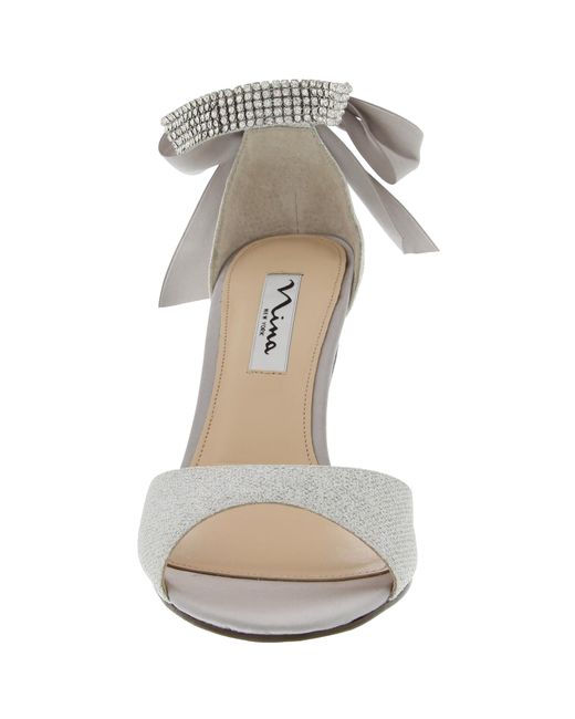 Nina Metallic Vinnie-silver Bliss