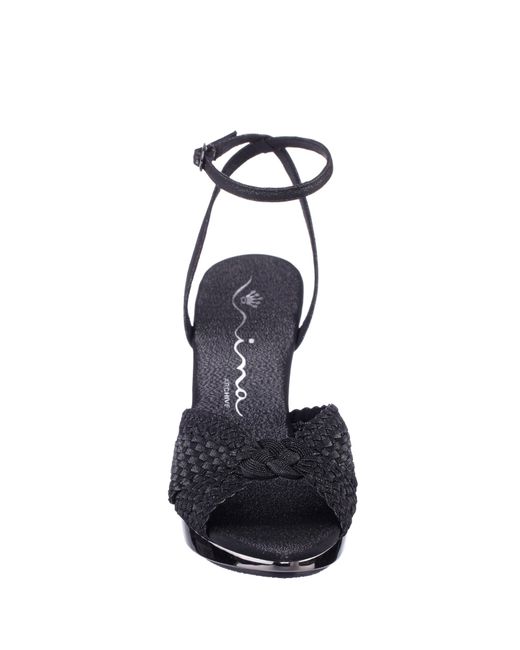 Nina Blue Empire-black/silver