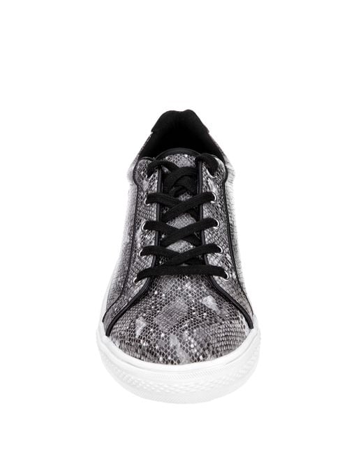 Nina Gray Mango-black/white Python Print