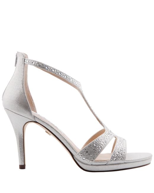 Nina Metallic Brietta-true Silver
