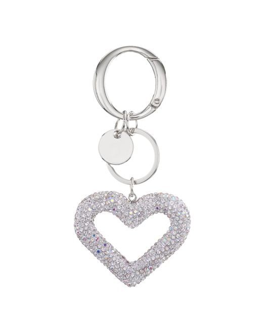 Nina Metallic Corazon-silver