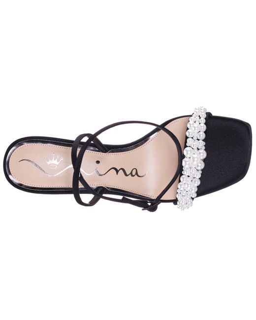 Nina Blue Evette-black