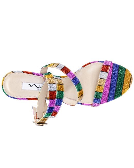 nina vanna sandals rainbow