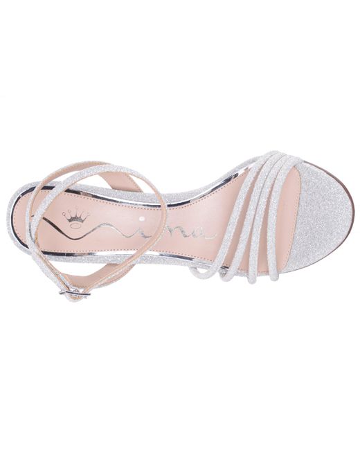 Nina White Veruca-silver