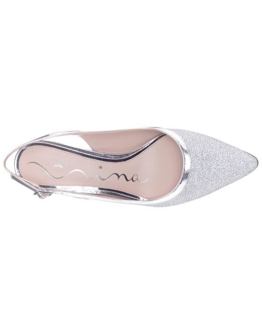 Nina White Nazuri-silver