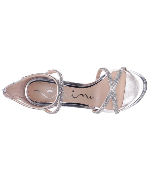 Nina Metallic Ryann-silver
