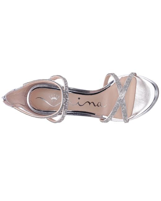 Nina Metallic Ryann-silver