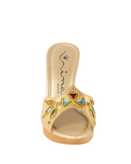 Nina Metallic Delight-gold