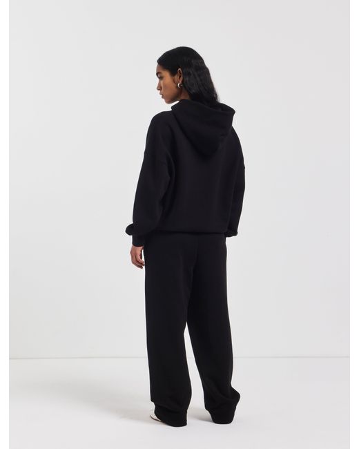 NINETY PERCENT Blue Ellery Barrel Leg Sweatpant In Black