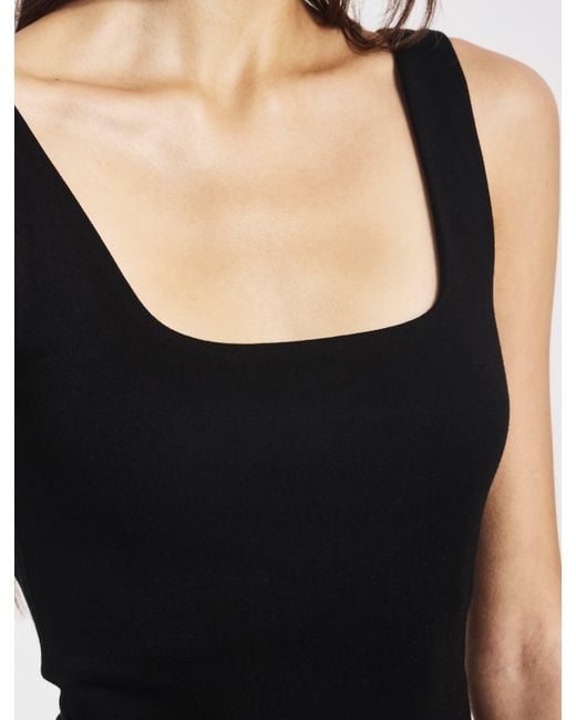 NINETY PERCENT White Matala Dress In Black