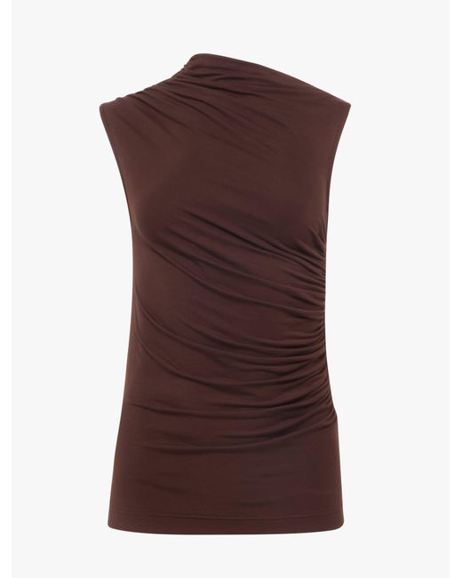 NINETY PERCENT Brown Lui Top In Bracken