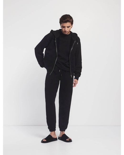 NINETY PERCENT Blue Classic Sweatpant In Black