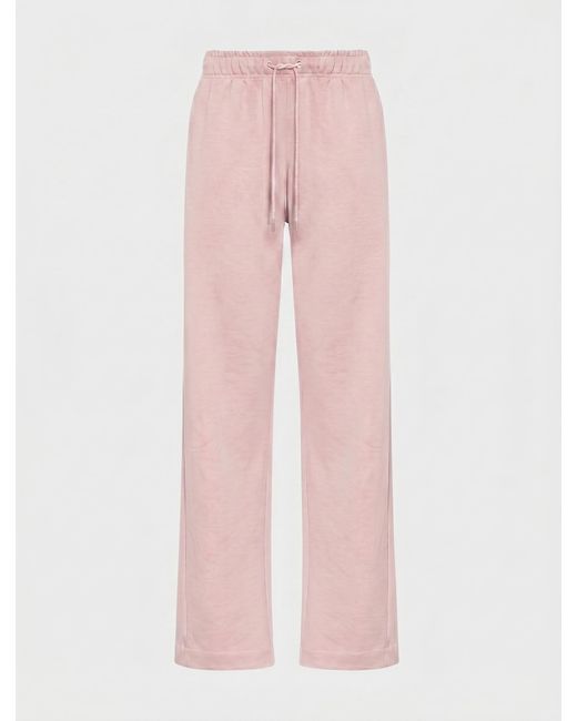 NINETY PERCENT Straight Leg Sweatpant In Dusk Pink