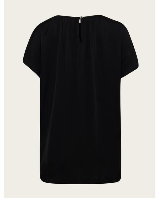 NINETY PERCENT Natural Amor Top In Obsidian