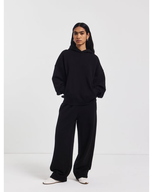 NINETY PERCENT Blue Ellery Barrel Leg Sweatpant In Black