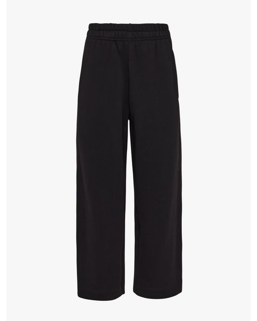 NINETY PERCENT Blue Ellery Barrel Leg Sweatpant In Black