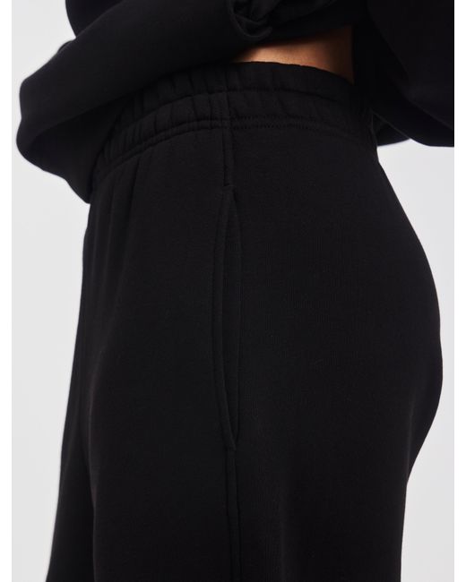 NINETY PERCENT Blue Ellery Barrel Leg Sweatpant In Black