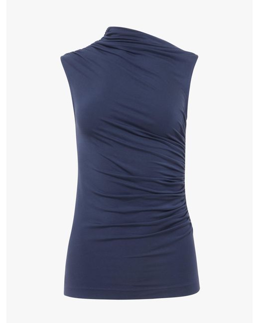 NINETY PERCENT Blue Lui Top In Nightime
