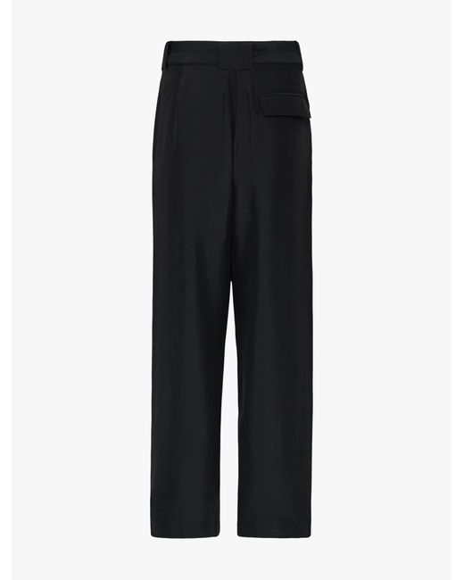 Ninetypercent Natural Panama Pajama Pant In Black