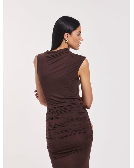 NINETY PERCENT Brown Lui Top In Bracken