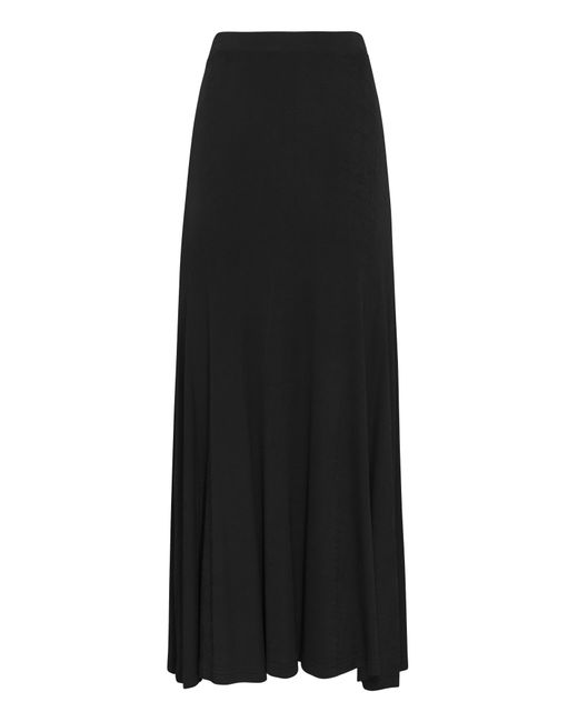Ninetypercent Flute Skirt In Black