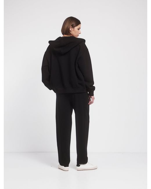 NINETY PERCENT Flax Jersey Travel Pant In Black