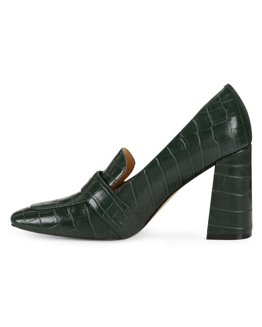 nine west heeled loafers