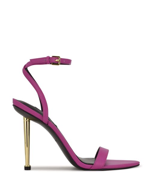 Nine West Reina Ankle Strap Sandals in Hot Pink (Pink) - Lyst