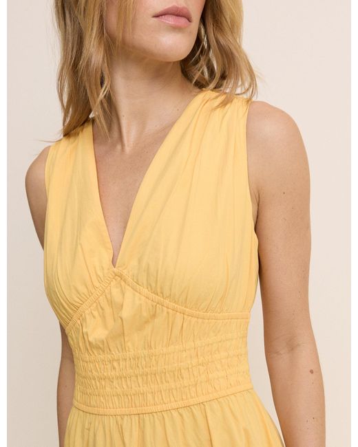 Nobody's Child Natural Sleeveless Angelica Midi Dress