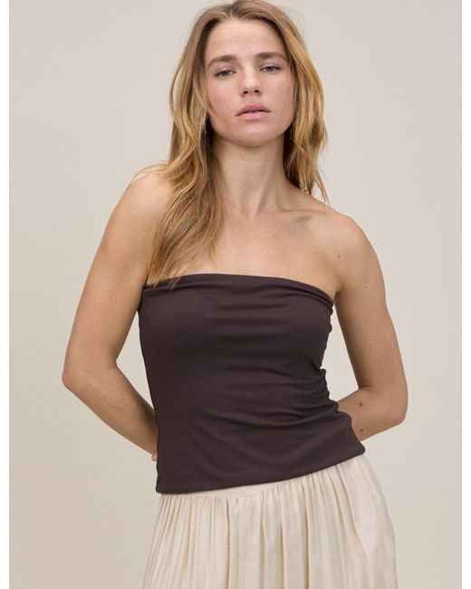 Nobody's Child Black Dark Bandeau Top