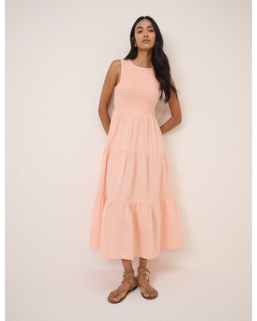Nobody's Child Pink Light Sleeveless Charlie Midaxi Dress