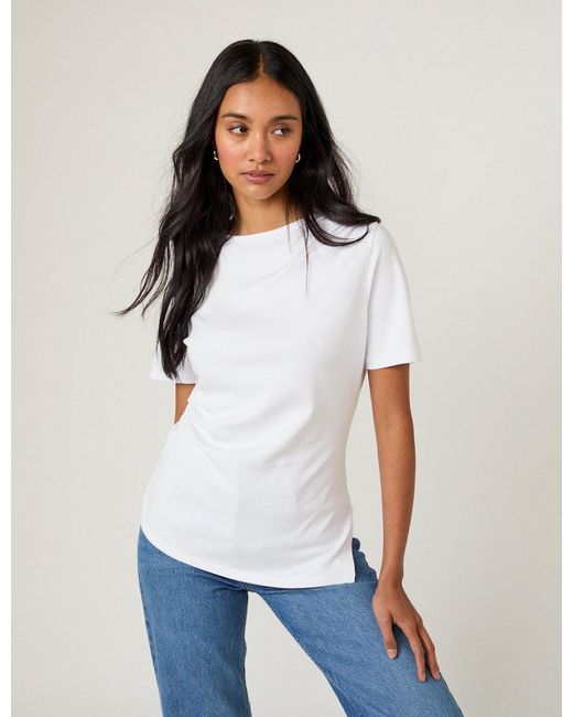 Nobody's Child White Pleated T-Shirt