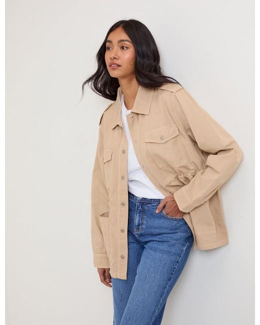 Nobody's Child Natural Utility Jacket