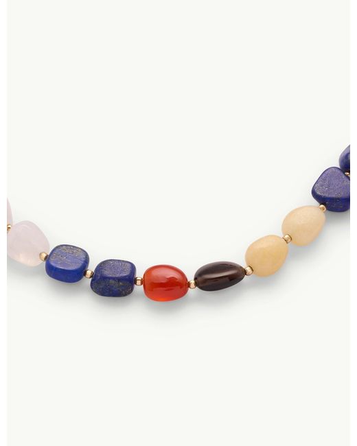 Nobody's Child Brown Multi Beaded Necklace