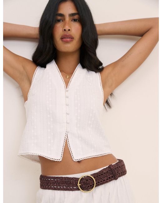 Nobody's Child Natural Raffia Belt