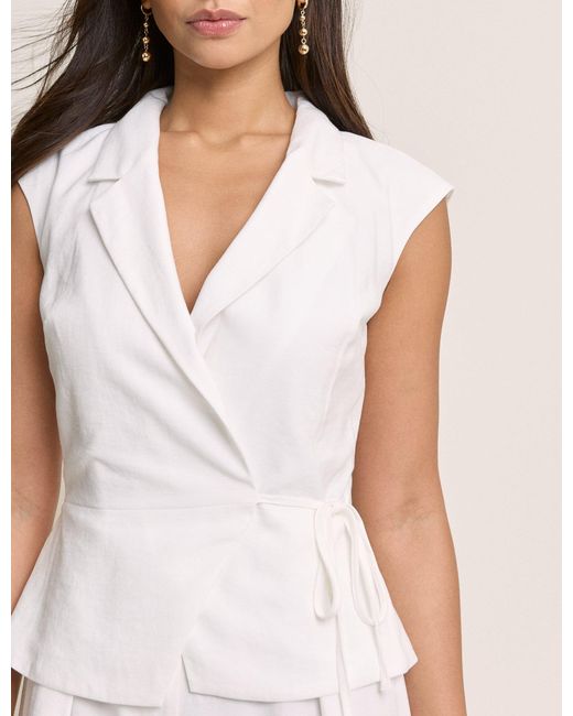 Nobody's Child Natural Tailored Edith Jumpsuit