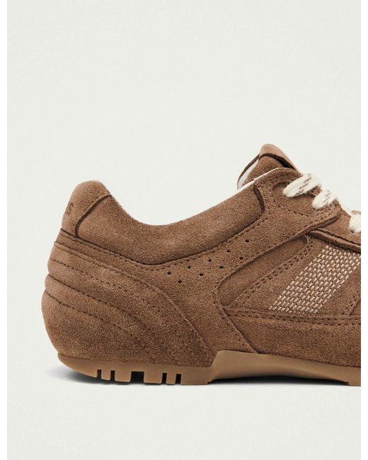 Nobody's Child Brown Alohas Suede Leather Sneakers