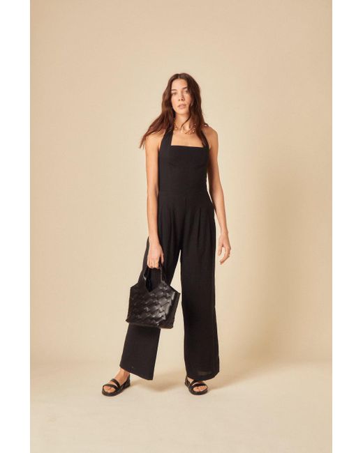 Nobody's Child Natural Halterneck Soma Jumpsuit