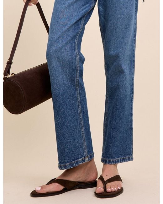 Nobody's Child Brown Suede Flip Flops