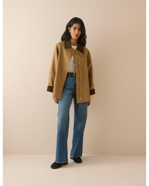 Nobody's Child Natural Light Camel Freddie Barn Coat