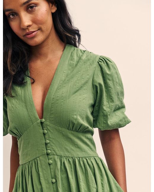 Nobody's Child Starlight Midi Dress in Green | Lyst UK