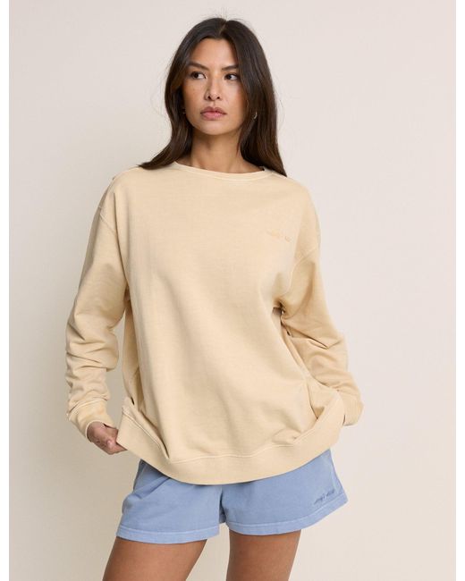 Nobody's Child Blue Relaxed Fit Sweatshirt