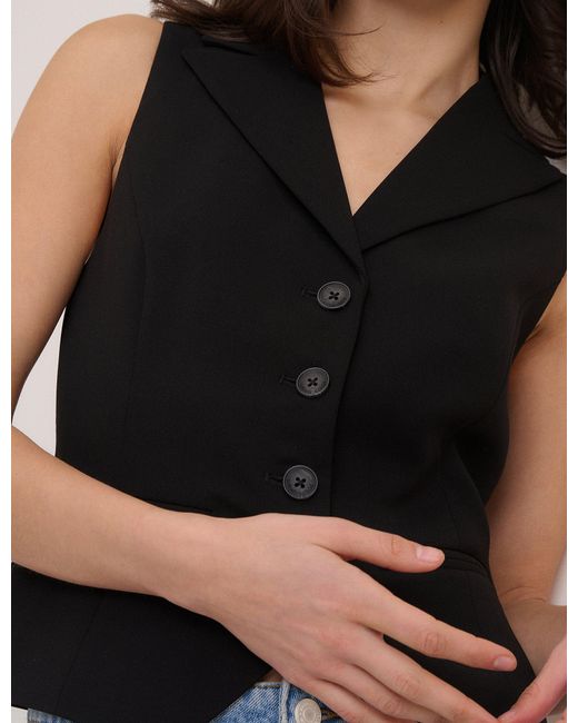 Nobody's Child Black Collar Waistcoat